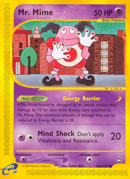 Mr. Mime (95a/147) [Aquapolis] - for just $1.80! 