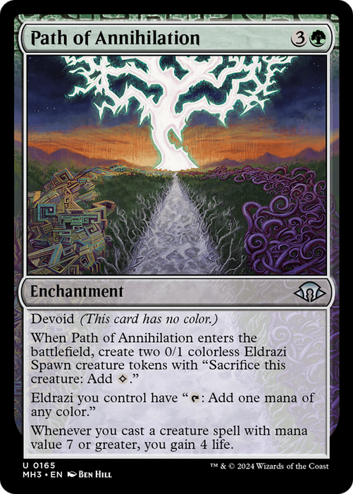 Path of Annihilation (MH3-165) - Modern Horizons 3: (devoid) - for just $0.09! 