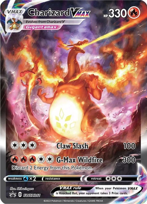 Charizard VMAX (SWSH261) [Sword & Shield: Black Star Promos] - for just $18.60! 