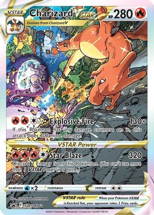 Charizard VSTAR SWSH262/307 - SWSH Sword & Shield Promo Cards Holofoil - for just $32.43! 