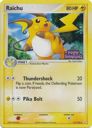 Raichu (51/110) (Stamped) [EX: Holon Phantoms] - for just $21.70! 