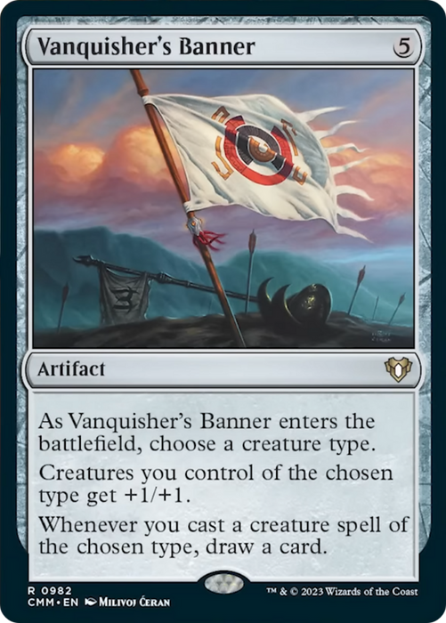 Vanquisher's Banner [Commander Masters] - Just $3.45! Shop now at Retro Gaming of Denver