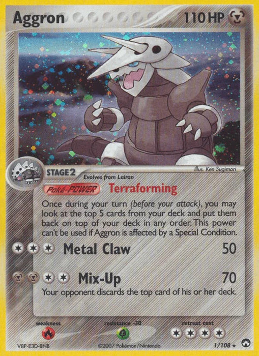 Aggron (1/108) [EX: Power Keepers] - for just $7.35! 