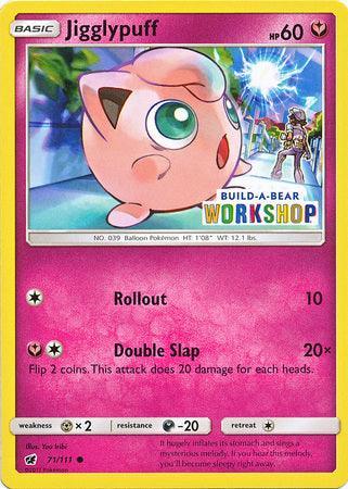Jigglypuff (71/111) (Build A Bear Workshop Exclusive) [Sun & Moon: Crimson Invasion] - for just $31.20! 