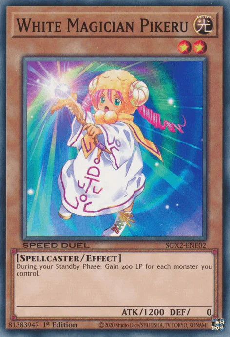 White Magician Pikeru [SGX2-ENE02] Common - for just $0.10! 