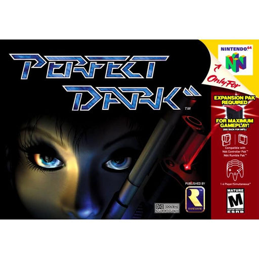 Perfect Dark (Nintendo 64) - Premium Video Games - Just $0! Shop now at Retro Gaming of Denver