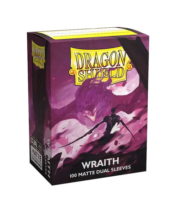 Dragon Shield: Standard 100ct Sleeves - Wraith (Dual Matte) - for just $14.99! 