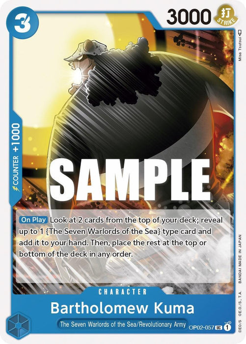 Bartholomew Kuma [Paramount War] - for just $0.10! 