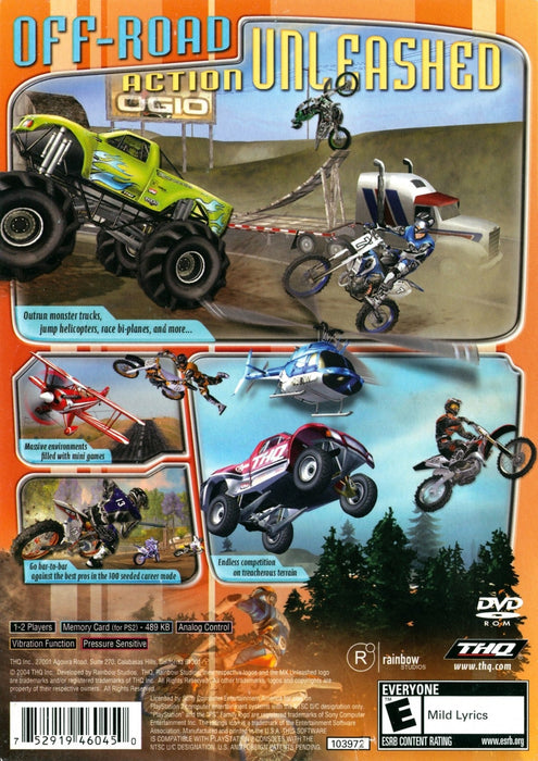 MX Unleashed – PlayStation 2 (PS2) - for just $0! 