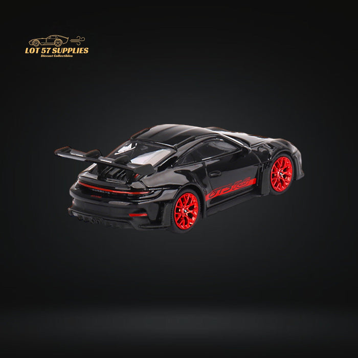 Mini-GT Porsche 911 992 GT3 RS Black with Pyro Red #681 1:64 MGT00681 - Just $18.99! Shop now at Retro Gaming of Denver