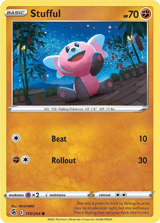 Stufful (150/264) [Sword & Shield: Fusion Strike] - for just $0.10! 