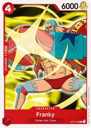 Franky (ST01-010) - Starter Deck 1: Straw Hat Crew - for just $0.08! 