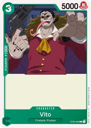 Vito (ST02-002) - Starter Deck 2: Worst Generation - for just $0.05! 
