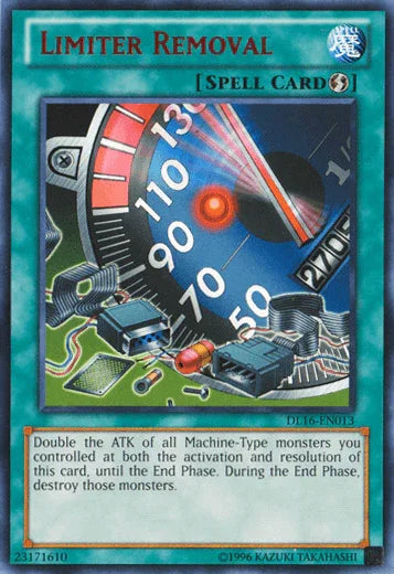 Limiter Removal (Red) [DL16-EN013] Rare - for just $0.30! 