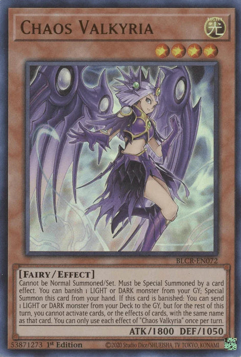 Chaos Valkyria [BLCR-EN072] Ultra Rare - for just $0.15! 