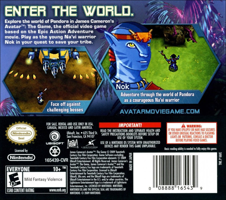 Avatar: The Game – Nintendo DS (DS) - for just $7.99! 
