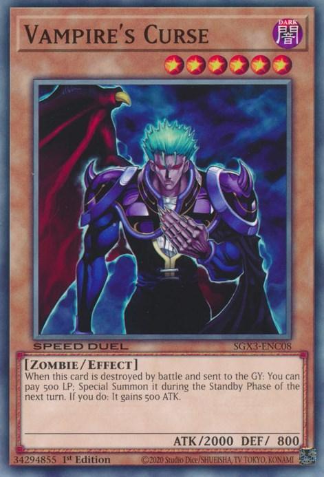 Vampire's Curse [SGX3-ENC08] Common - for just $0.10! 