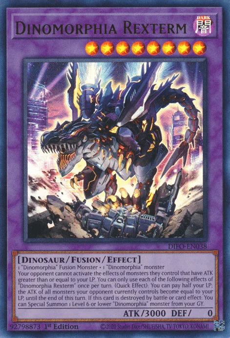 Dinomorphia Rexterm [DIFO-EN038] Ultra Rare - for just $0.40! 