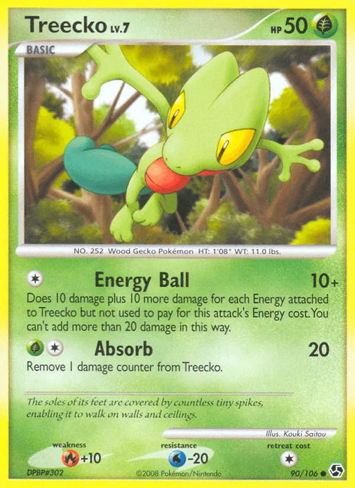 Treecko (90/106) [Diamond & Pearl: Great Encounters] - for just $0.40! 