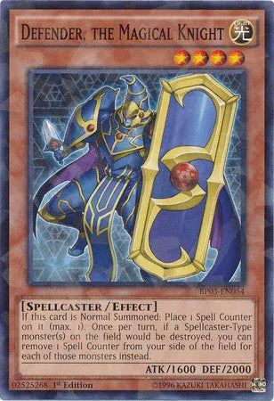 Defender, The Magical Knight [BP03-EN054] Shatterfoil Rare - for just $1.15! 