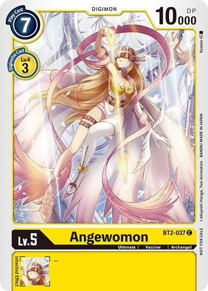 Angewomon [BT2-037] (Official Tournament Pack Vol.3) [Release Special Booster Promos] - Just $0.15! Shop now at Retro Gaming of Denver