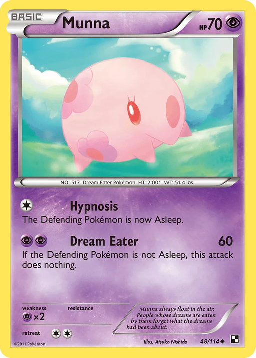 Munna (48/114) [Black & White: Base Set] - for just $0.20! 