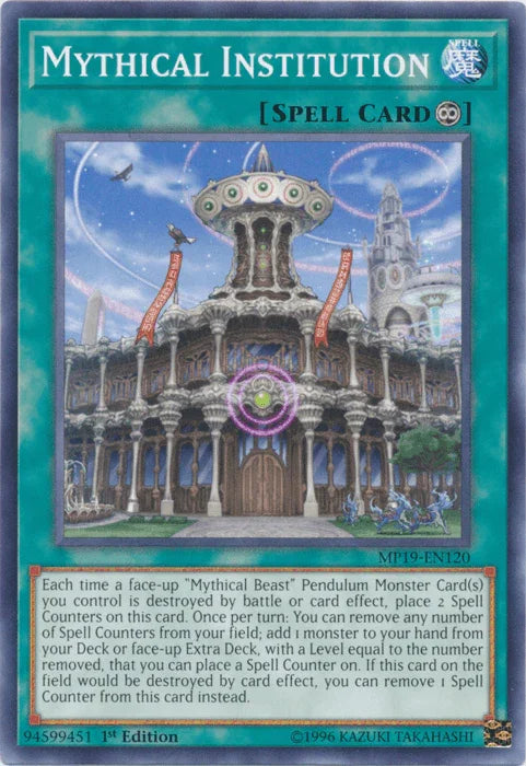 Mythical Institution [MP19-EN120] Common - for just $0.10! 