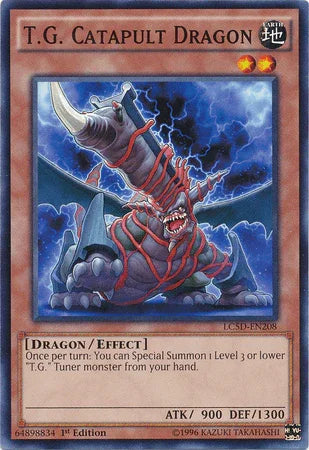 T.G. Catapult Dragon [LC5D-EN208] Common - for just $0.35! 
