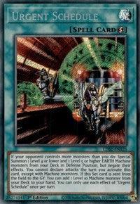 Urgent Schedule [LDS2-EN125] Secret Rare - for just $1.05! 
