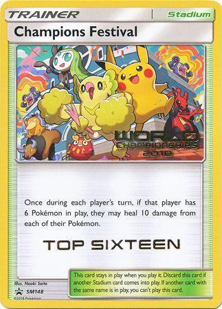 Champions Festival(SM148) (2018 Top Sixteen) [Sun & Moon: Black Star Promos] - for just $140! 