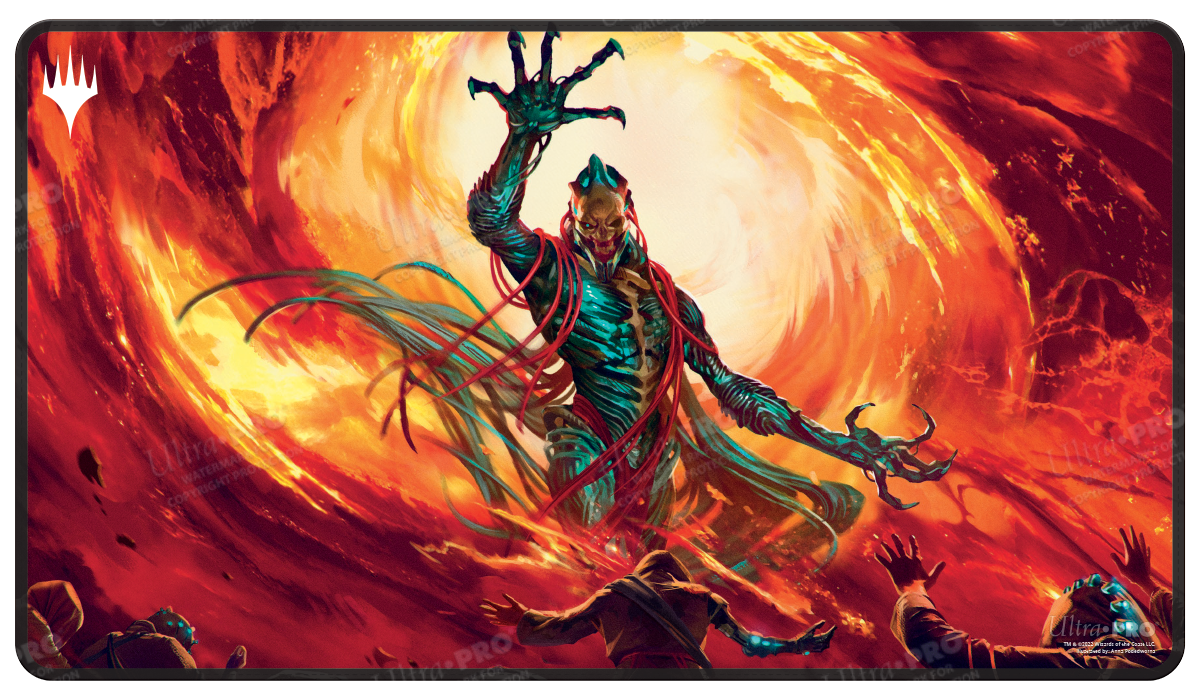 Ultra PRO: Stitched Playmat - Brothers War (Black) (Gix, Yawgmoth Praetor Stitched) - Just $0! Shop now at Retro Gaming of Denver