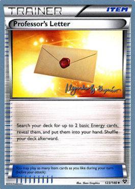 Professor's Letter (123/146) (Primal Groudon - Alejandro Ng-Guzman) [World Championships 2015] - for just $0.80! 