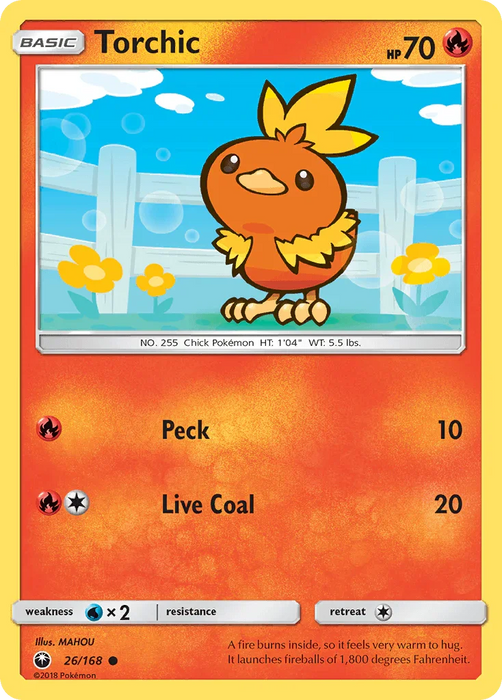 Torchic (26/168) [Sun & Moon: Celestial Storm] - for just $0.15! 