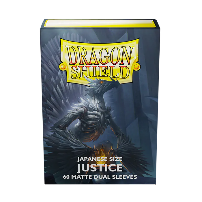 Dragon Shield: Japanese Size 60ct Art Sleeves - Justice (Dual Matte) - Just $6.95! Shop now at Retro Gaming of Denver