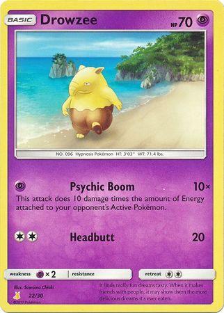 Drowzee (22/30) [Sun & Moon: Trainer Kit - Alolan Raichu] - for just $0.10! 