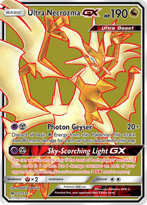 Ultra Necrozma GX (127/131) [Sun & Moon: Forbidden Light] - for just $9.85! 