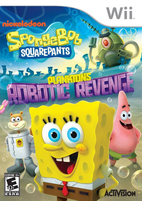 Spongebob Squarepants Plankton's Robotic Revenge (Nintendo Wii) - for just $0! 