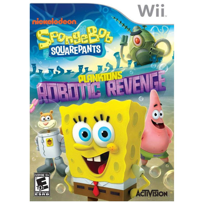 Spongebob Squarepants Plankton's Robotic Revenge (Nintendo Wii) - Just $0! Shop now at Retro Gaming of Denver