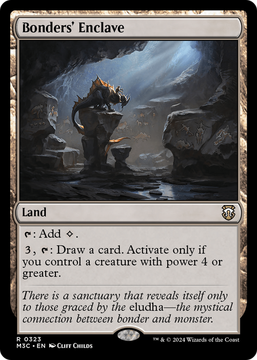 Bonders' Enclave (M3C-323) - Modern Horizons 3 Commander - for just $0.20! 