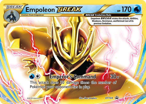 Empoleon BREAK (XY134) [XY: Black Star Promos] - for just $7.40! 