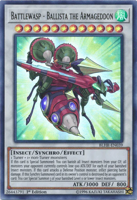 Battlewasp - Ballista the Armageddon [BLHR-EN039] Ultra Rare - for just $0.10! 
