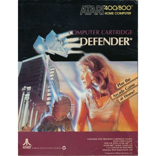 Defender (Atari 400/800) - Premium Video Games - Just $0! Shop now at Retro Gaming of Denver