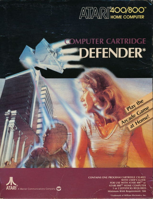 Defender (Atari 400/800) - for just $0! 