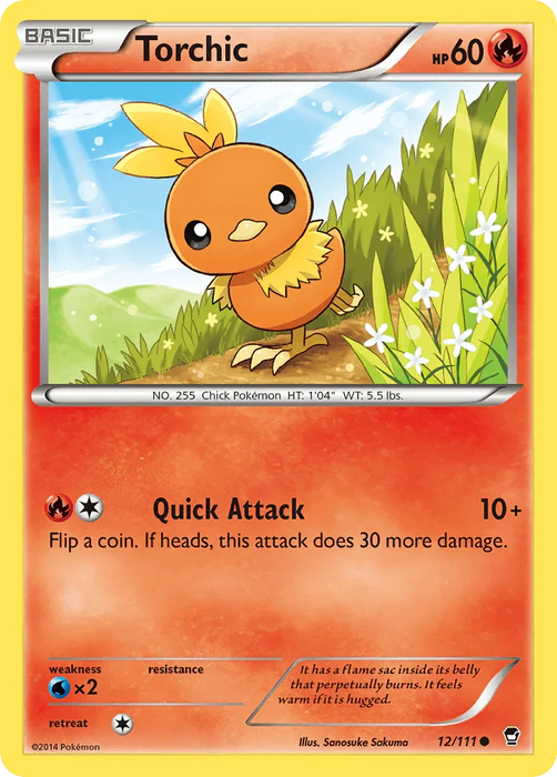 Torchic (12/111) [XY: Furious Fists] - for just $0.15! 