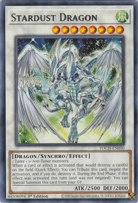 Stardust Dragon [TOCH-EN050] Rare - for just $0.40! 