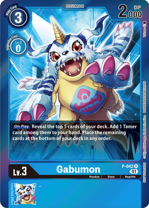 Gabumon [P-042] (Event Pack 4) [Promotional Cards] - Just $0.60! Shop now at Retro Gaming of Denver