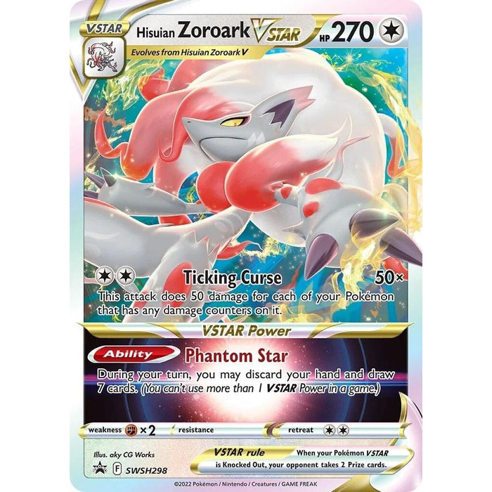 Hisuian Zoroark VSTAR (SWSH298) (Jumbo Card) [Sword & Shield: Lost Origin] - Just $0.75! Shop now at Retro Gaming of Denver