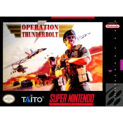 Operation Thunderbolt (Super Nintendo) - Just $0! Shop now at Retro Gaming of Denver