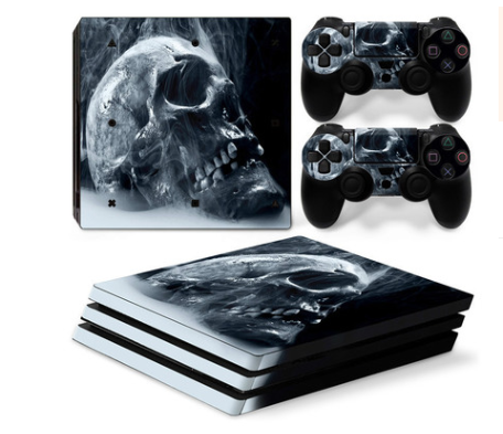 PS4 Pro Anti-Scrape Geometric Pattern Sticker | Durable Protection for Gaming Console - for just $25.94! 