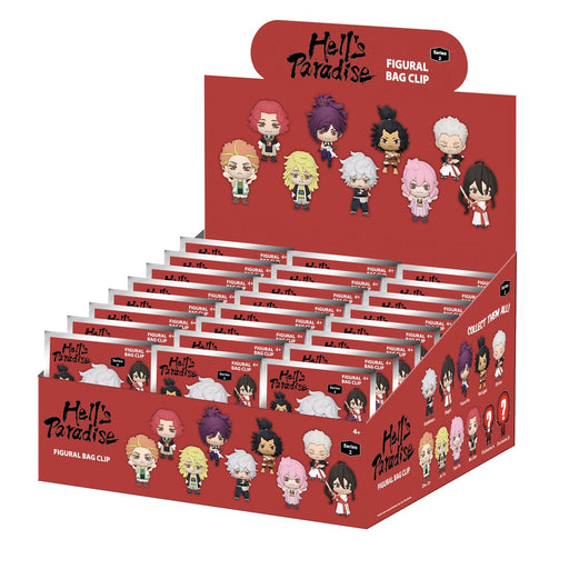 Hell's Paradise Series 2 3D Foam Bag Clip Blind Bag - for just $8.99! 